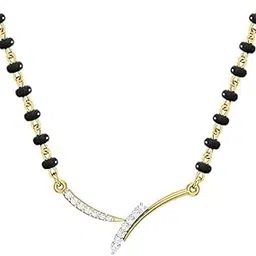 dishis 14K/18K/22K Yellow/White/Rose Gold Mangalsutra for Women image 1