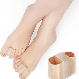 VIHAX Toe Separators for Fast Pain Relief Toe Corrector Bunion Toe Straightener Yoga Toe Stretcher Hammer Toe Bunion (L, 1pcs)-picture-54