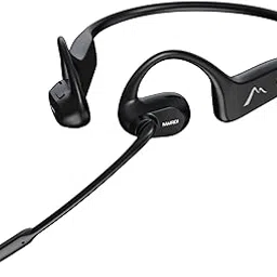 MAIRDI Open Ear Headphones with Mic, Bluetooth 5.3 Headset with AI Noise Canceling Microphone, Comfort Air Conduction Headphones Wireless Headset Earphone for Office Work Call Meeting Driving Sports-picture-21