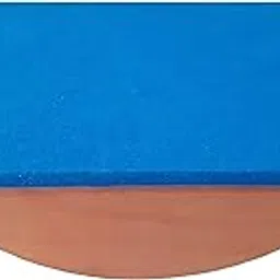 Tycoon Physio Solutions Exercise Therapy Occupational Therapy Wooden Balance Board Foot Rocker Leg Exerciser (Blue) (Large Size)-picture-22