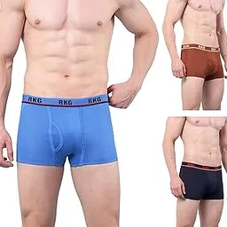 RKG Men's Assorted Pack of 3 Trunk (MRTR-102-Assorted-3)-picture-28