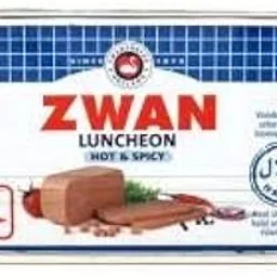 Zwan Chicken Luncheon Hot & Spicy, 200g image 1