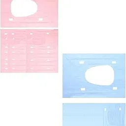 BNF®40Pcs Portable Disposable Toilet Seat Cover Nonslip for Kids Adults|Home & Garden |Bath|Bathmats Rugs & Toilet Covers-image-56