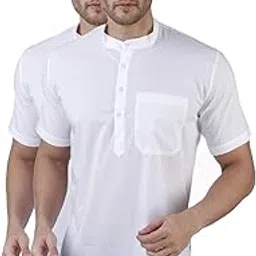 rajubhai hargovindas Men's Cotton Regular Kurta (Pack of 2)-picture-23