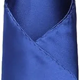 peter england Men's Polyester Blend Blue Solid Formal Pocket Square Free Size-picture-37