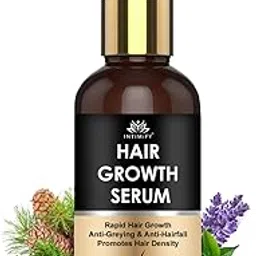 INTIMIFY Hair Growth Serum for Men and Women | Reduces Hair Fall | Frizz Control | Contains Redensyl, Biotin 30 ml-image-72