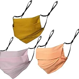 touchstone soft cotton filter pocket nose bridge double layer anti-pollution smog smoke cold cough protective face mask Reusable Machine Washable for men, women. image 1