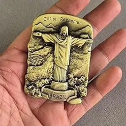 DT DECTONE Regular Metal Fridge Magnet, Brazil Metal Magnet for Fridge, Study Table, Office Desk, Premium Gift, Best Home Dcor Item for Travel Enthusiasts, Handmade Crafted Magnet-picture-18