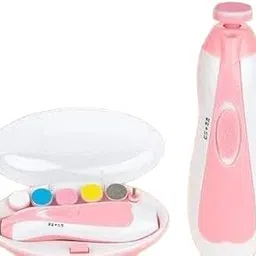 Trusted New Baby Nail File Electric || Baby Nail Trimmer with 6 Grinding Heads Safe for Newborn Baby Baby Nail Clippers with Light || Electric Baby Nail Trimmer(Multicolor) Nil Exporttanza-P5091-picture-13