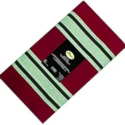 GONATURS Size Adjustable Hemmed Side Bordered Cotton Canvas Cloth for Traditional Wooden Easy Chair – Stitched and Ready to Use-Double Layered (Side Bordered Maroon)-picture-10