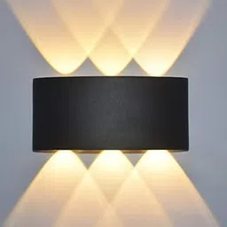 CELIGHT 6 Way Wall Light, 6 watt, Warm White, IP-65 Rated Waterproof, 6 Way Wall Light| Lights for Outdoor Decoration, 2 Way Light, Up Down Light, Pack of 1, Outdoor Wall Lights-picture-32