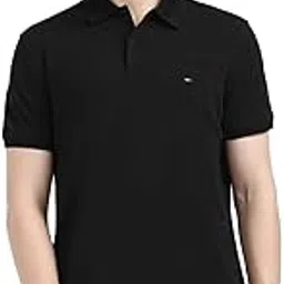 Tommy Hilfiger Men's Cotton Solid Regular Fit T-Shirt-picture-25