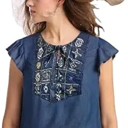 Denim Top,Summer Top for Women 03-picture-50