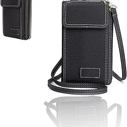 sweet seven Women's Small Leather Crossbody Bag - Cell Phone Wallet, Shoulder Purse, Card Handbag-picture-29