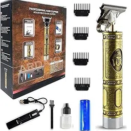 Professional Hair Clipper for Men, Rechargeable Hair Trimmer, Adjustable Blade Cordless Trimmer, Low Noise High Performance Hair Cutting Machine-image-84