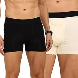 bamboology Ultra Soft Trunks and Boxers for Premium Comfort Bamboo Underwear for Men Combo Pack of 2-picture-24