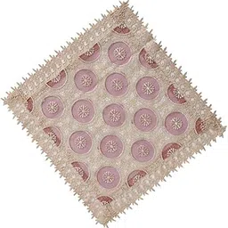 Jazzy Pearls® Embroidered Lace Tablecloth Retro Table Cloth Party Decor Wine Red 60x60cm|Home & Garden | Kitchen, Dining & Bar | Linens & Textiles | Tablecloths-picture-20