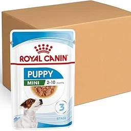 Royal Canin Mini Puppy, Wet Gravy Food Pouch, Pack of 24 Pieces, Supports Teeth Texture, Immunity System & Brain Development-image-32