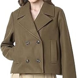 vero moda Women's' A-Line Coat-picture-25