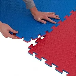 Supreme Interlocking Tiles Floor Mats for Gym Equipment/Yoga 25 MM Thickness (Pack Of 4) Exercise & Gym Mat Covering Area 13.88 Sqft.-picture-10