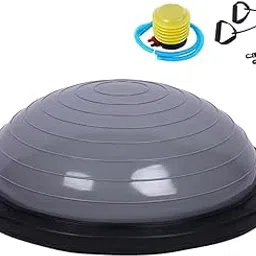 CALANDIS™ Balance Ball Hemisphere Stability Ball Home Gym Equipment Half Exercise Ball Gray | Exercise Balls | Fitness Equipment & Gear | Fitness Running & Yoga-picture-44
