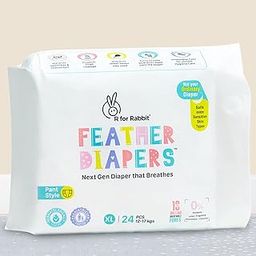 R for Rabbit XL Size Premium Feather Diaper for Baby 12 to 17 kgs (24 Pack Offer)-picture-18