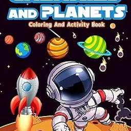 Galaxies And Planets Coloring And Activity Book For Kids Ages 8-10: Fun Galaxies And Planets Activities And Coloring Pages For Boys And Girls Ages ... Ships, Word Search, Mazes And Much More!-picture-19
