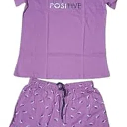 MR A.J. Shopping Top and Short Set for Women Night Wear, Cotton Top & Short Set, Women Night Suit Set-image-57