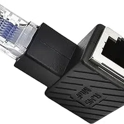 Meadawgs® Cat6 Ethernet Adapter 8P8C Male/Female 90 Degree for Switches Hubs Routers Up-picture-11