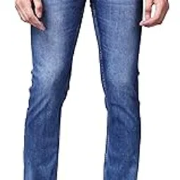 senotex M#016 Mens Regular fit Indigo Blue Jeans-picture-24