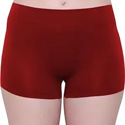 lorliva Women's Full Comfortable Cotton Lycra Blend High Rise Pull On Free Size Boy Short Panty (Multicolor 5) - A1602-picture-14