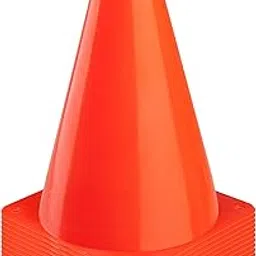 CARTMAN 7 Inch 12 Pack Plastic Training Cones, Agility Soccer Cones, Indoor Outdoor and Festive Events Field Marker Agility Cones for Soccer, Skating, Football, Basketball-picture-48