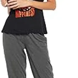 clovia Women's Cotton Graphic & Text Print Regular Fit Top-picture-28