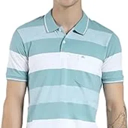 monte carlo Men's Regular Fit Striped Polo T-Shirt | Half Sleeve | Collared Neck | Casual Wear T Shirt for Men's-picture-29