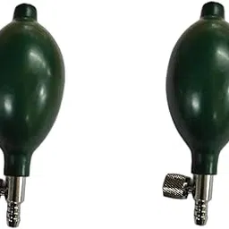 Agarwals BP Bulb With Valve Green Imported Sillicon Deluxe BP Monitor Bulb - 2 Pack-picture-54