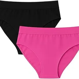 Women’s Cotton Panty Combo Pack of 2 | Soft Stretchable Belt Design | Seamless Breathable High Waist Innerwear | Comfortable Underwear-image-64