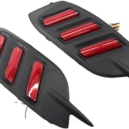 Bnf® 2Pcs Rear Bumper Lamps Red Lens Fits for Civic Sedan Tail Lights | Lighting & Lamps | Car & Truck Parts-image-36