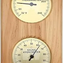 Baluue Room Temperature and Humidity Gauge Sauna Thermometer Digital Hygrometer Easy-to-Read Wall Mount-picture-23