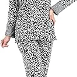 wtyd Women's Stylish Velvet Nightwear and Nightsuit Set for Winter-picture-31
