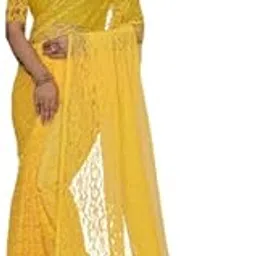 Women’s Art Silk Net Saree – Festive look Saree with Blouse Piece-8001-Panprag -36_P6-picture-37