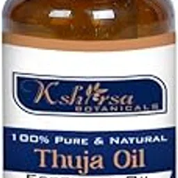 kshirsa botanicals 100% Pure & Natural Thuja Oil (Thuja Orientalis) for Skin Care & Hair Care (10 ml)-picture-12