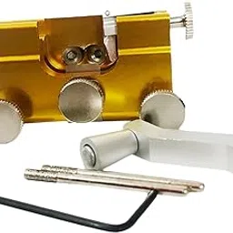 Merishopp Chainsaw Sharpener Jig Chainsaw Sharpener for Electric Saws Metalworking Saws Gold-picture-35