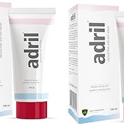 Adril Anti-Itch Lotion 100ml (Pack of 2) | Dermatologist Prescribed Lotion for Itchy Skin, Rashes, Pregnancy Itch | Natural Ingredients with Camphor, Menthol & Vitamin E | Hypoallergenic, Non-Greasy Lotion-picture-45