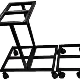 RAJCHIEF Custom Inverter Battery Trolley in Best Metal with Twin Caster Wheels, Heavy Duty Super Quality (Suitable for All Type of Inverter Batteries)-picture-18