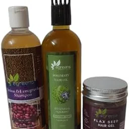 E-GREENS Onion Shampoo 200 ml | Rosemary Hair Oil 200ml | Flaxseed gel 100 gm Combo (Pack of 3) for your Hair Care | Strengthen hair-picture-42