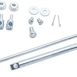 ATORSE Dual Carb Linkage Kit Automotive Compatible Compatible with Carburetors Demon-image-97