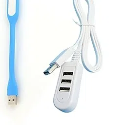 EXCYZ USB Lamp + USB Hub Combo Pack - LED Desk Lamp with 4-Port USB Hub, Adjustable Brightness, Touch Control, Energy Efficient, Space-Saving Design, Ideal for Home, Office, and Study Use-picture-33