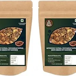 Mom’s Harvest Mithukku Vathal Pack of 2 (250g x 2) | Healthy Sun-Dried Vegetable Fryums-image-11