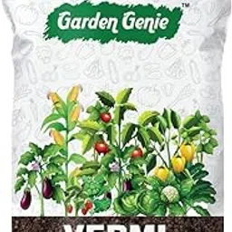 Garden Genie Vermicompost for Plants I Organic Fertilizer for Plants I Organic Manure composed of Cow Dung for Home Gardening I Complete Plant Food for the Soil - 5 kg-image-29