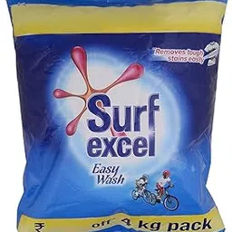 Surf Excel Detergent Powder - Easy Wash, 4kg Pouch-picture-22